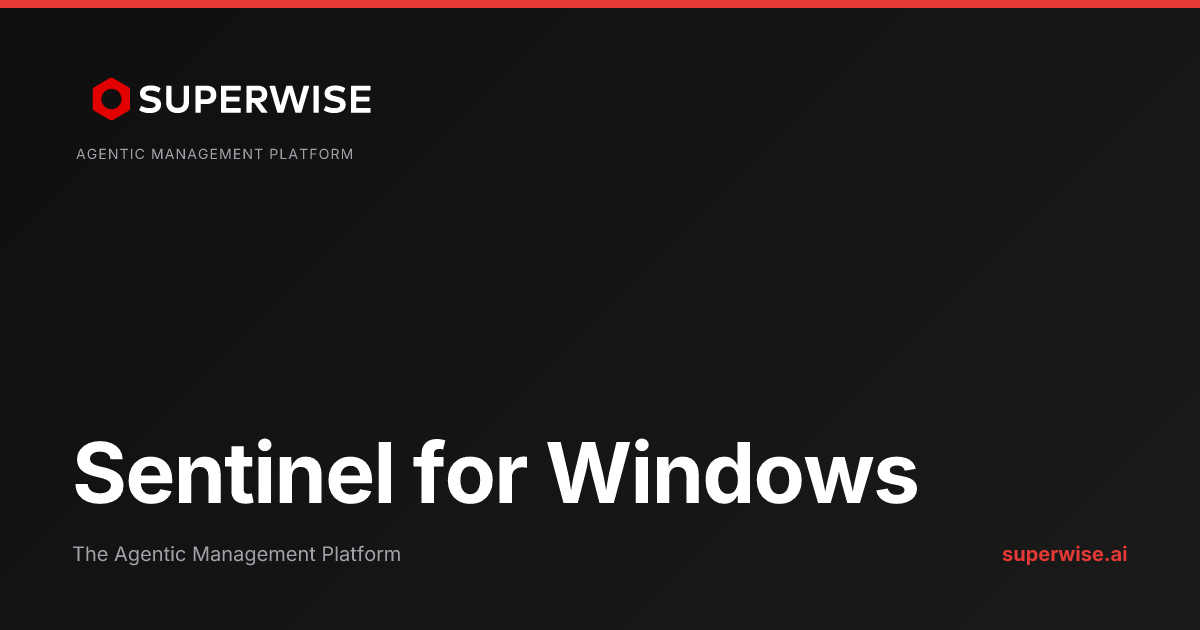Sentinel for Windows